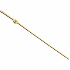 Lancetta dei secondi Ø 0,21 DORATA 12,5mm NOS ETA 2390 2391 2472 2732 – immagine 2