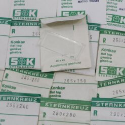 Verres de montre acryliques Sternkreuz concaves flat top Genève – lot d’env. 129 – ST-R4 – image 2