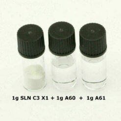Superluminova C3 X1 + A60 + A61 + recipiente de mezcla + 3x aceitadores, set DIY masa luminiscente – imagen 2