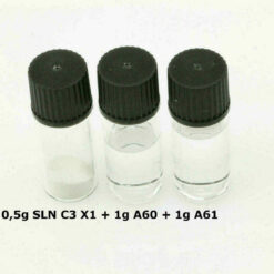 Superluminova C3 X1 + A60 + A61 + recipiente de mezcla + 3x aceitadores, set DIY masa luminiscente – imagen 4