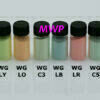 Kit de pigments luminescents suisses, vernis et diluant