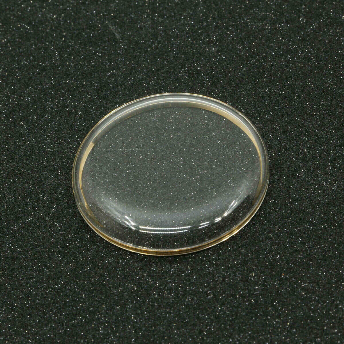 Vetro per orologio Sternkreuz ATG bombato armato con anello dorato, orologio da polso – immagine 2