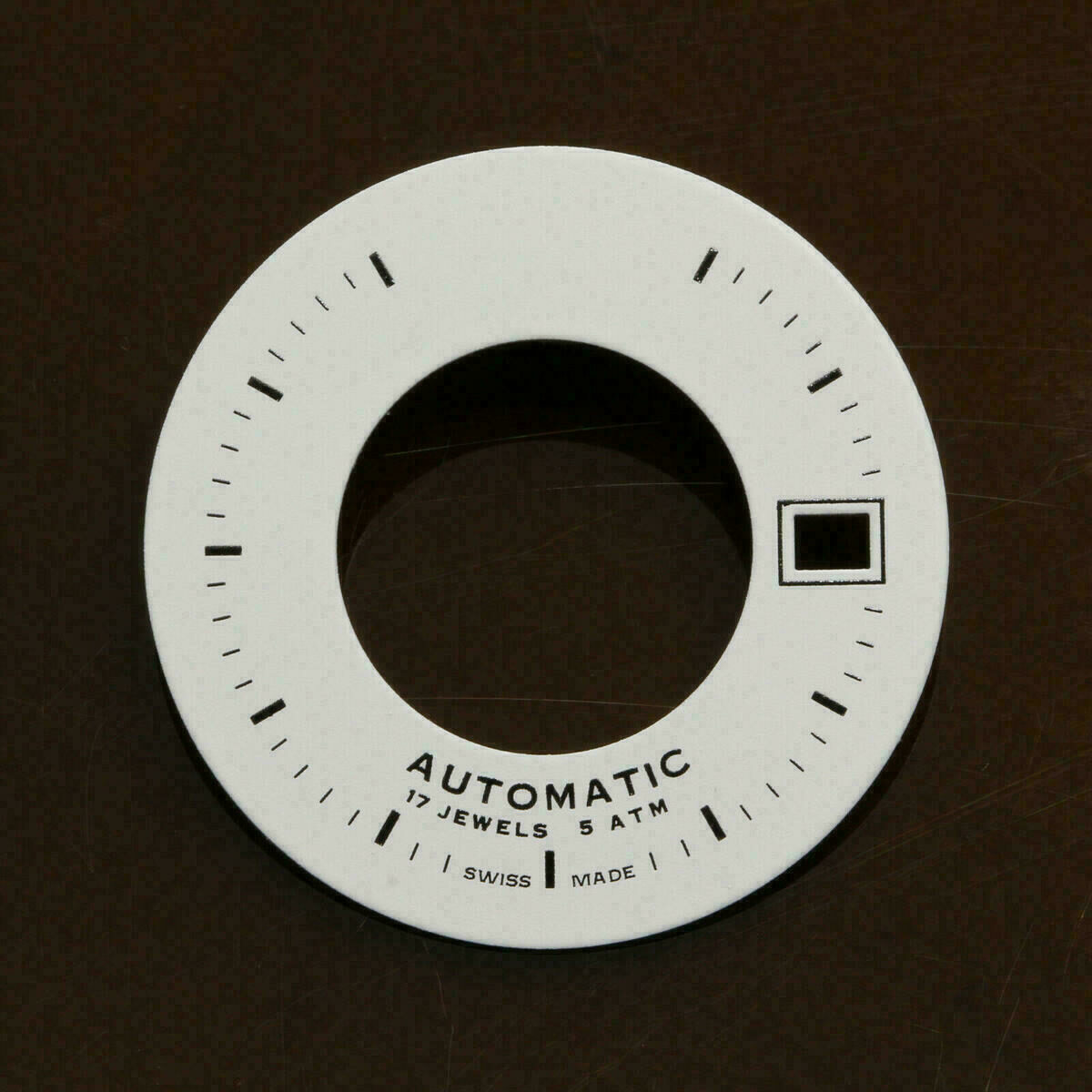 Zifferblatt Eta 2824-2 Ø28.80mm Cadran Dial ETA 2824-2 3H Ziffernblatt Weiß – Bild 2
