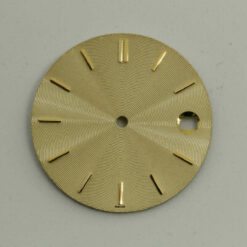 Esfera para ETA 2892-2/ 2892A2 Ø27.85mm; oro GD02 motivo ondulado – imagen 3