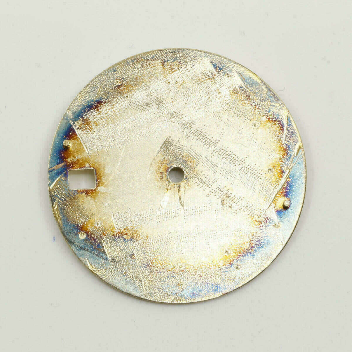 Esfera para ETA 2892-2/ 2892A2 Ø27.85mm; oro GD02 motivo ondulado – imagen 4