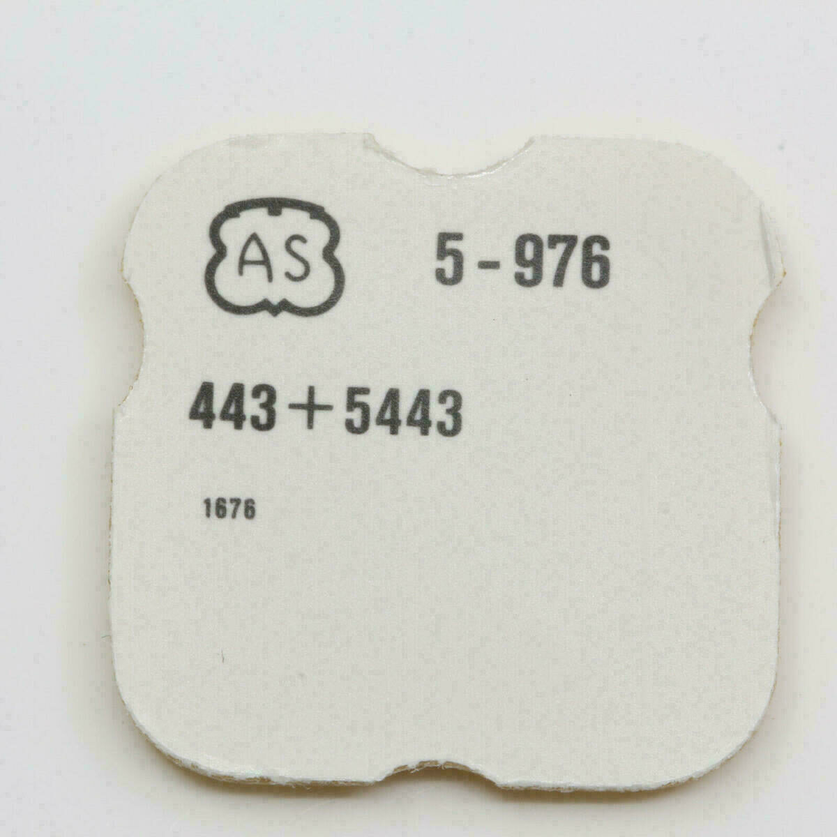 AS 976 PART 443 / 5443, levetta di messa all’ora & vite AS 1676