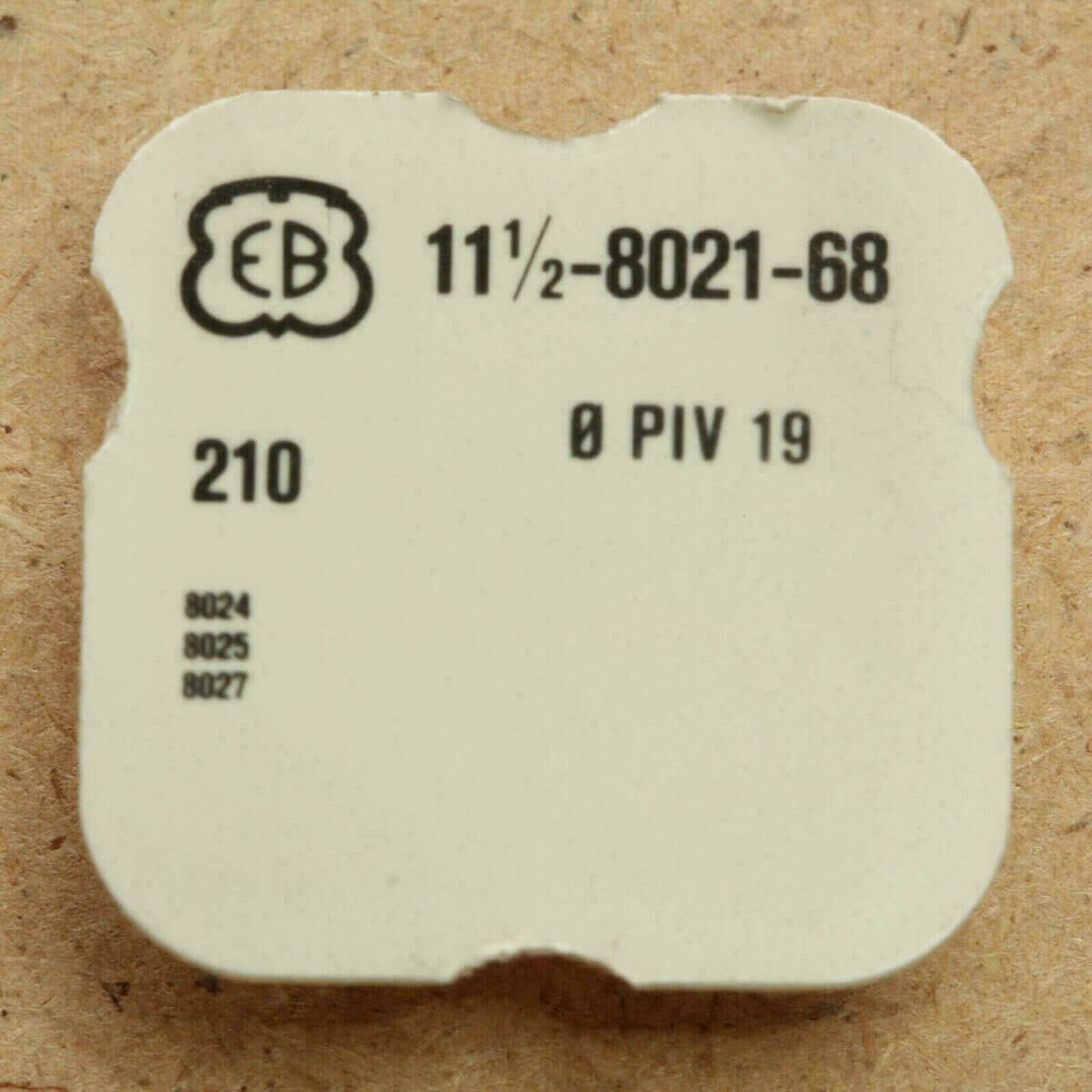 Third Wheel and Pinion, Bettlach EB 8021-68, EB 8024, EB 8025, EB 8027 – Part 210 – NOS