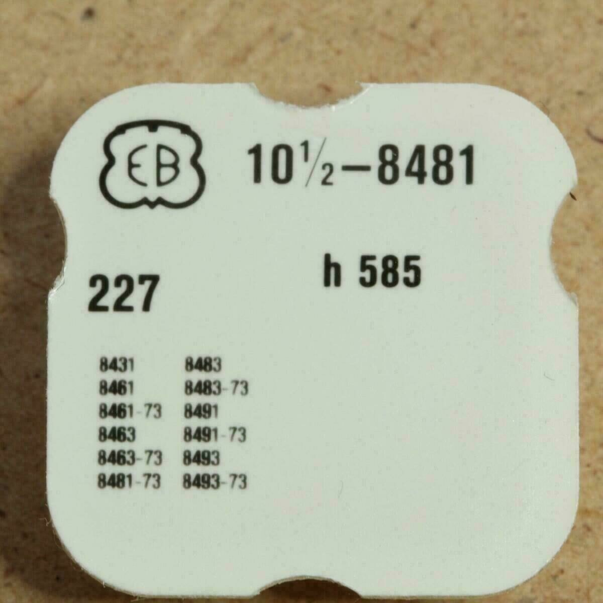 Bettlach EB 8481 Part 227, ruota dei secondi al centro 8431 8463