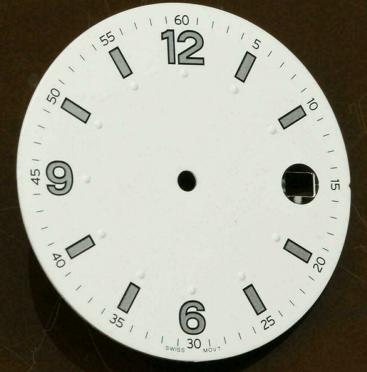 Zifferblatt für ETA 2892-2 / 2892A2 ; 29.50mm ; neu weiß WS05