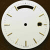 Zifferblatt ETA 805.144 weiß Ø 29,35 mm, Tag-Datum