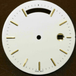 Zifferblatt für ETA Quarzwerk Ø 29,35mm, Tag Datum SWISS ETA 805.144