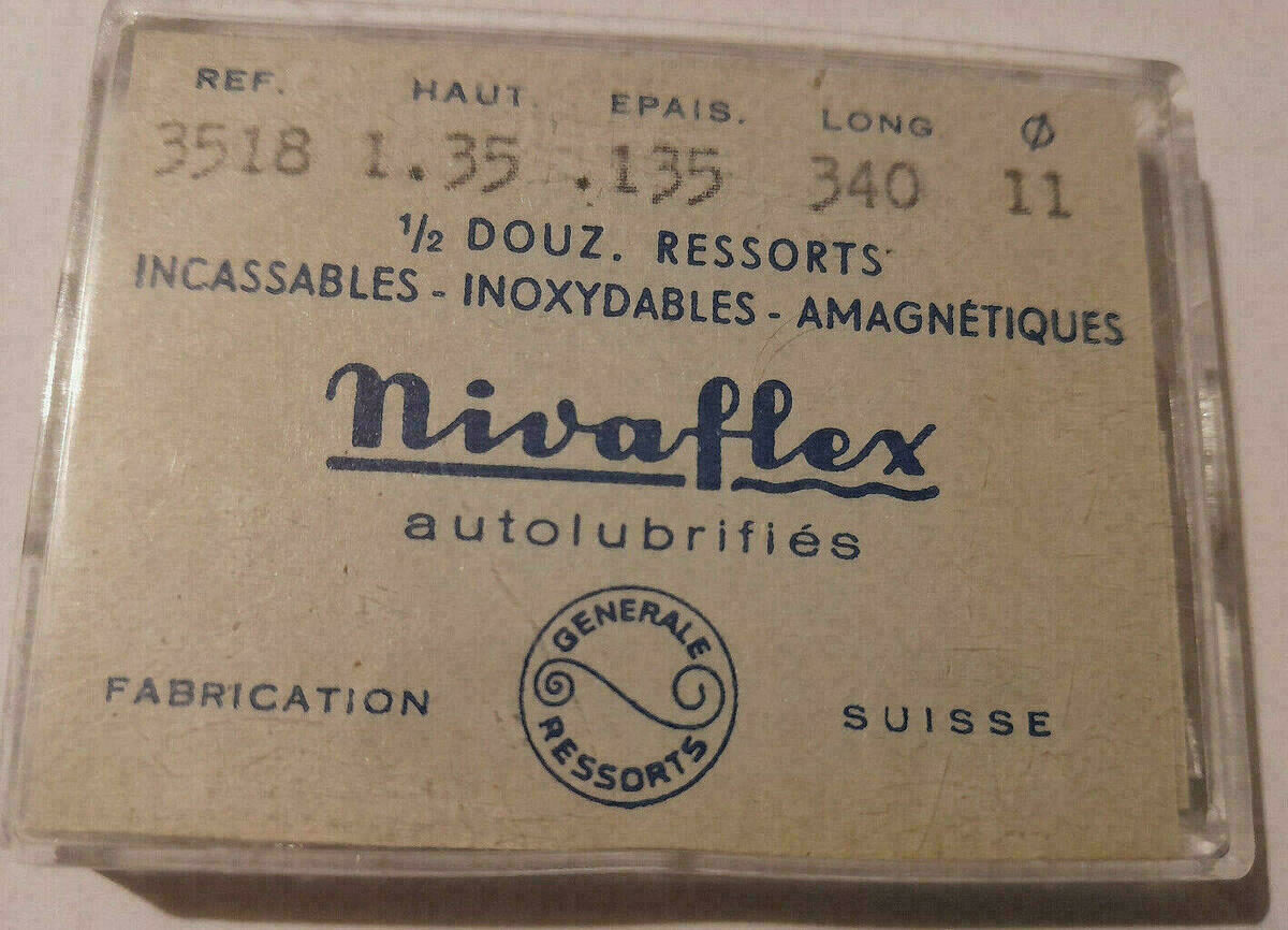 EB 8800, BETTLACH 8800, AUFZUGFEDER, AUFZUGSFEDER, NIVAFLEX MAINSPRING #30