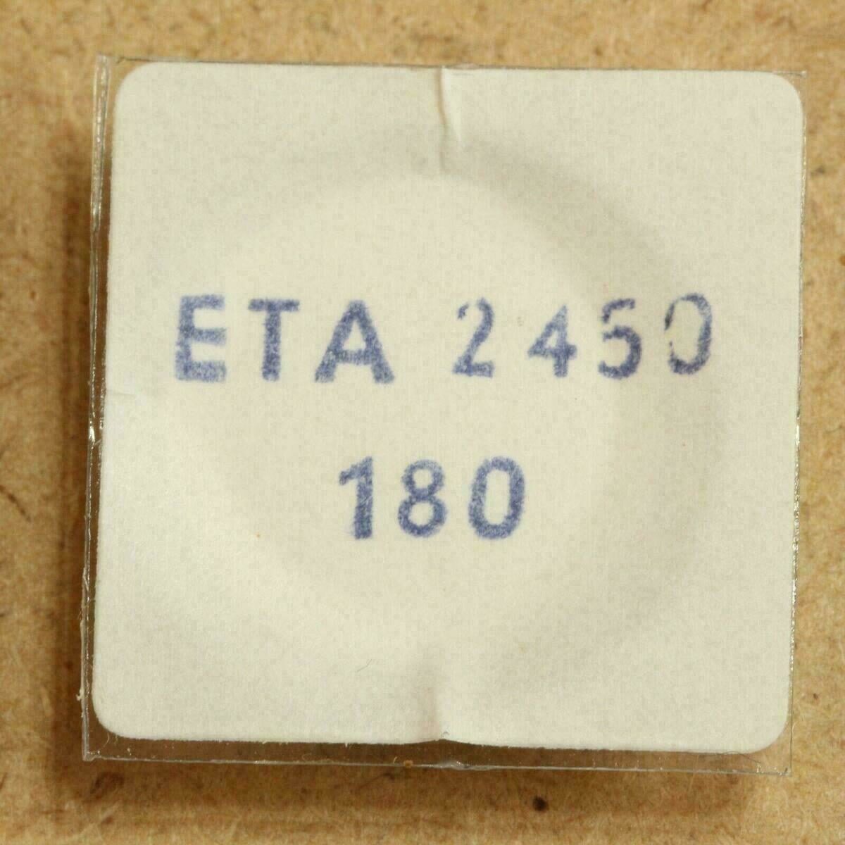 Barillet ETA 2450 avec arbre et couvercle – Part 180 – pour ETA 2451, 2474