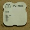 Setting Wheel for ETA 2540 – Part 450 – NOS