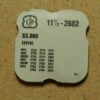 Date Jumper for ETA 2602, Part 2576 – NOS
