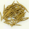 Federstege gebogen 22mm in Gold Uhrenstifte Set