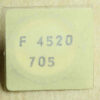 Roue d’échappement Felsa 4520 avec pignon Part 705 C