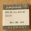 Báscula Junghans 633.00 Part 435 – hasta 633.60, NOS