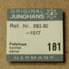 JUNGHANS 693.80 PART 181 barrilete – NOS