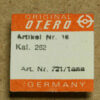 OTERO 262 Unruh Part 721/1 Balance complete NOS