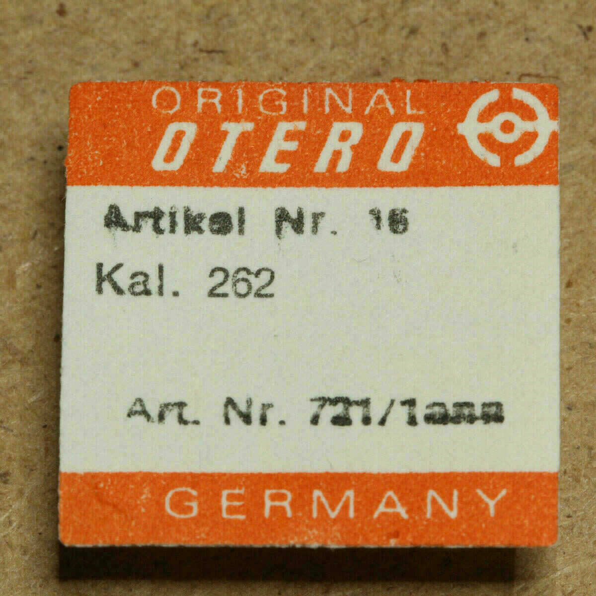 OTERO 262 PART 721 /1, UNRUH, Balance complete, EPPLE / OTTO - NOS -