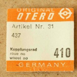 OTERO 437 PART 410 Kupplungsrad, winding pinion, Otero watch parts NOS