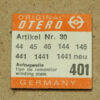 OTERO 44 Aufzugswelle Part 401 – auch 45, 46, 144