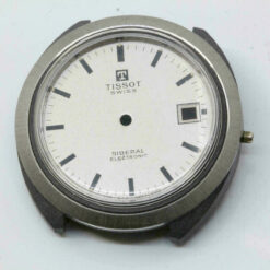 Tissot vintage watch case and Tissot Dial  " Sideral " Fiberglass Case 39mm