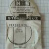Sternkreuz FTA Barrel-Shaped Watch Crystal with Ring