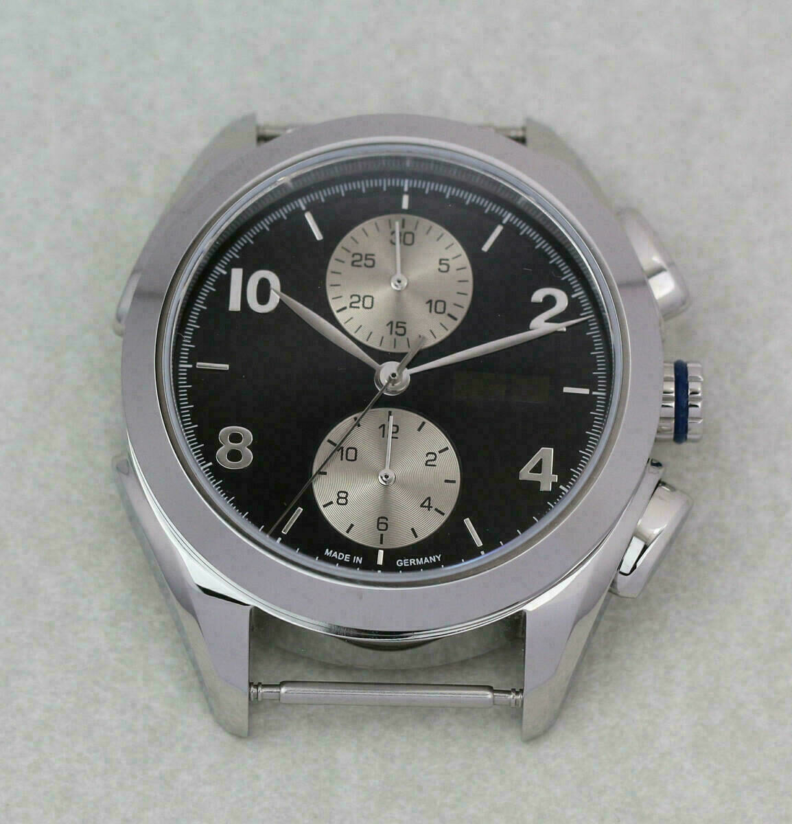 Quadrante + set di lancette per ETA Valjoux 7750, 4 varianti, NUOVO, nero – immagine 3