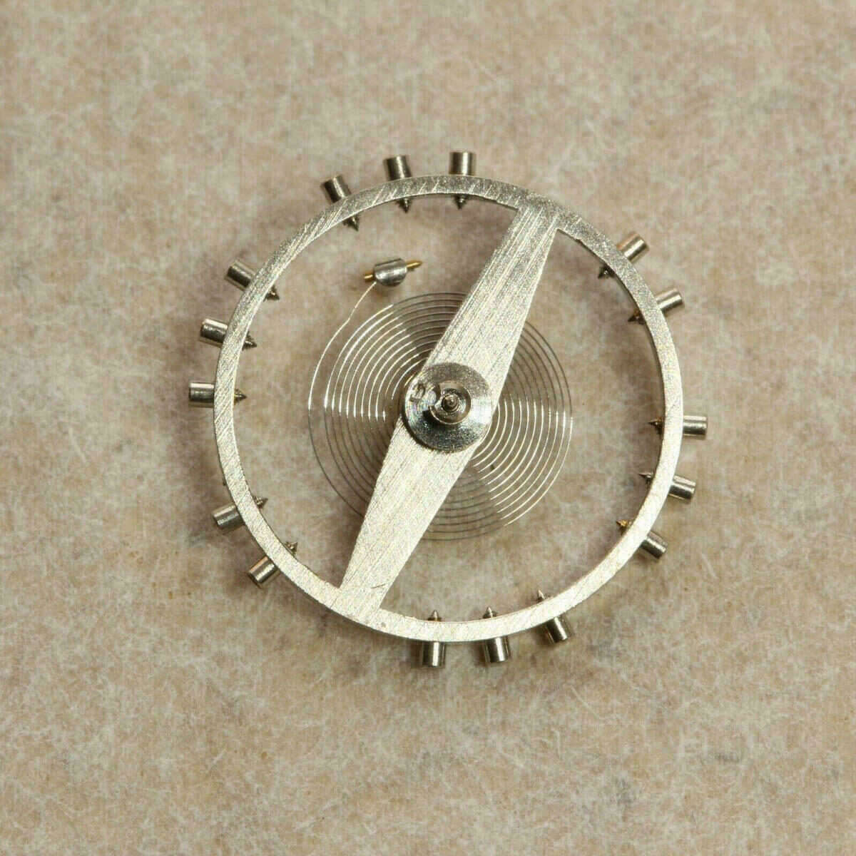 Balance Wheel with Hairspring for FELSA 4002, Part 721, Incabloc – NOS – image 3