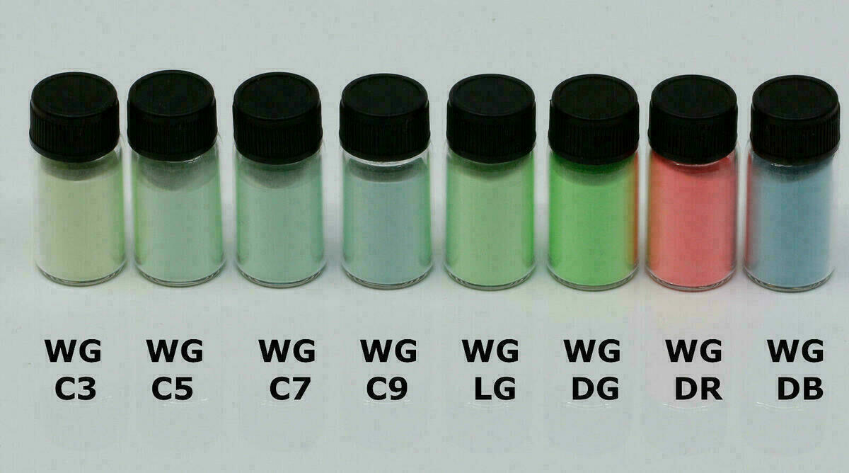 Luminous Pigment for Watch Hands – Swiss Watch Lume, Luminova – image 3