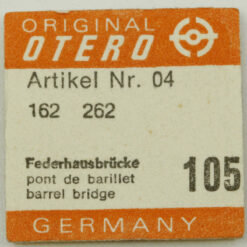 OTERO 162 PART 105 Federhausbrücke, Pont de barillet, barrel bridge 262, 334 335 – Bild 2