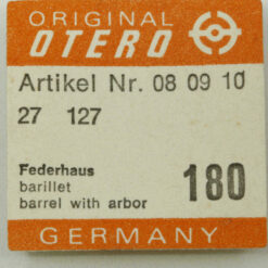 OTERO 27 PART 180 Federhaus & Deckel, Barrel & cover OTERO 127 37 39 58 40 41 46 – Bild 2