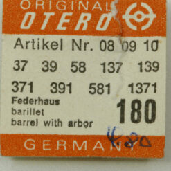 OTERO 27 PART 180 Federhaus & Deckel, Barrel & cover OTERO 127 37 39 58 40 41 46 – Bild 5