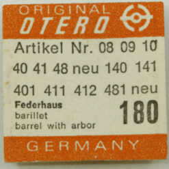 OTERO 27 PART 180 Federhaus & Deckel, Barrel & cover OTERO 127 37 39 58 40 41 46 – Bild 9