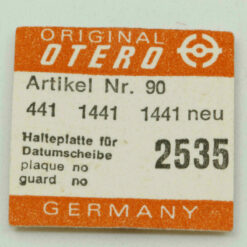 OTERO 441 Part 2535 Halteplatte für Datumscheibe, Plaque de maintien OTERO 1441 – Bild 3