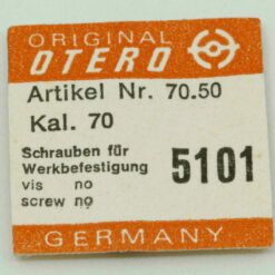 OTERO PART 5101 Schrauben für Werkbefestigung Otero 64 904 72 73 74 79 722 Screw – Bild 4