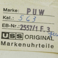 PUW 563 PART 2557 Datumscheibe Datumanzeiger Date Dial Disc 3H original verpackt – Bild 3