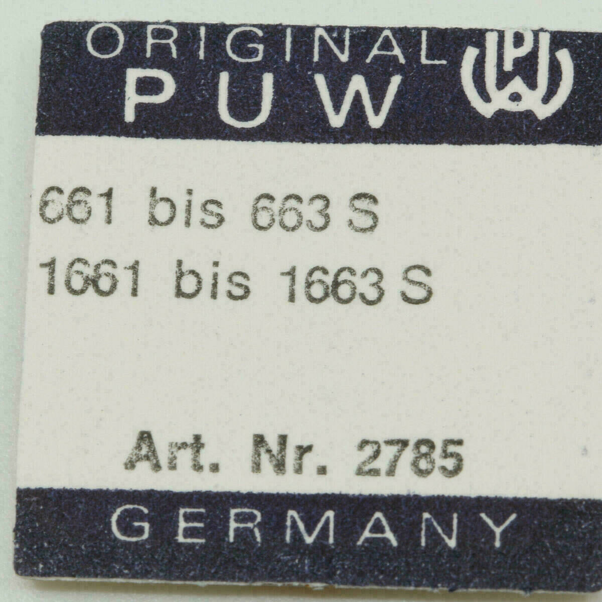 PUW 661 Part 2785 Feder für Datumsperrkegel PUW 1661 1663 S – Bild 2