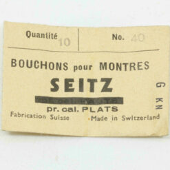 SEITZ Messing Einpressfutter Bouchon pour MONTRES PLATS SWISS #30WZ – Bild 2