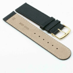 Uhrenarmband Leder Armband 20mm 16mm echt Leder Uhrband Schwarz #GOLD – Bild 3