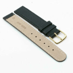 Uhrenarmband Leder Armband 20mm 16mm echt Leder Uhrband Schwarz #GOLD – Bild 5