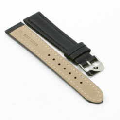 Uhrenarmband Leder Armband, echt Leder Uhrband, Ersatzband Schwarz 18 oder 20mm – Bild 5