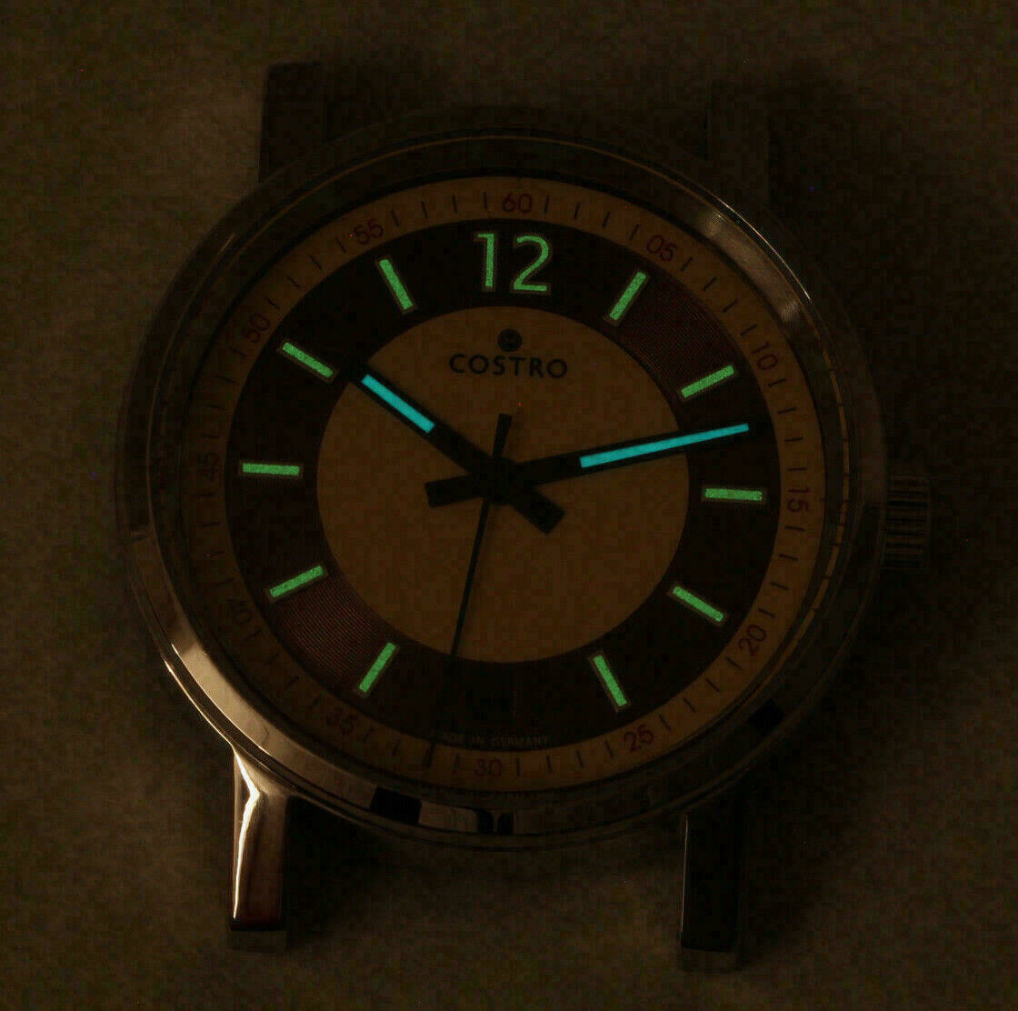 WATCH CASE + DIAL + HANDS for ETA 2824-2 316L 5 ATM Sapphire 36mm Watches Mens – image 5