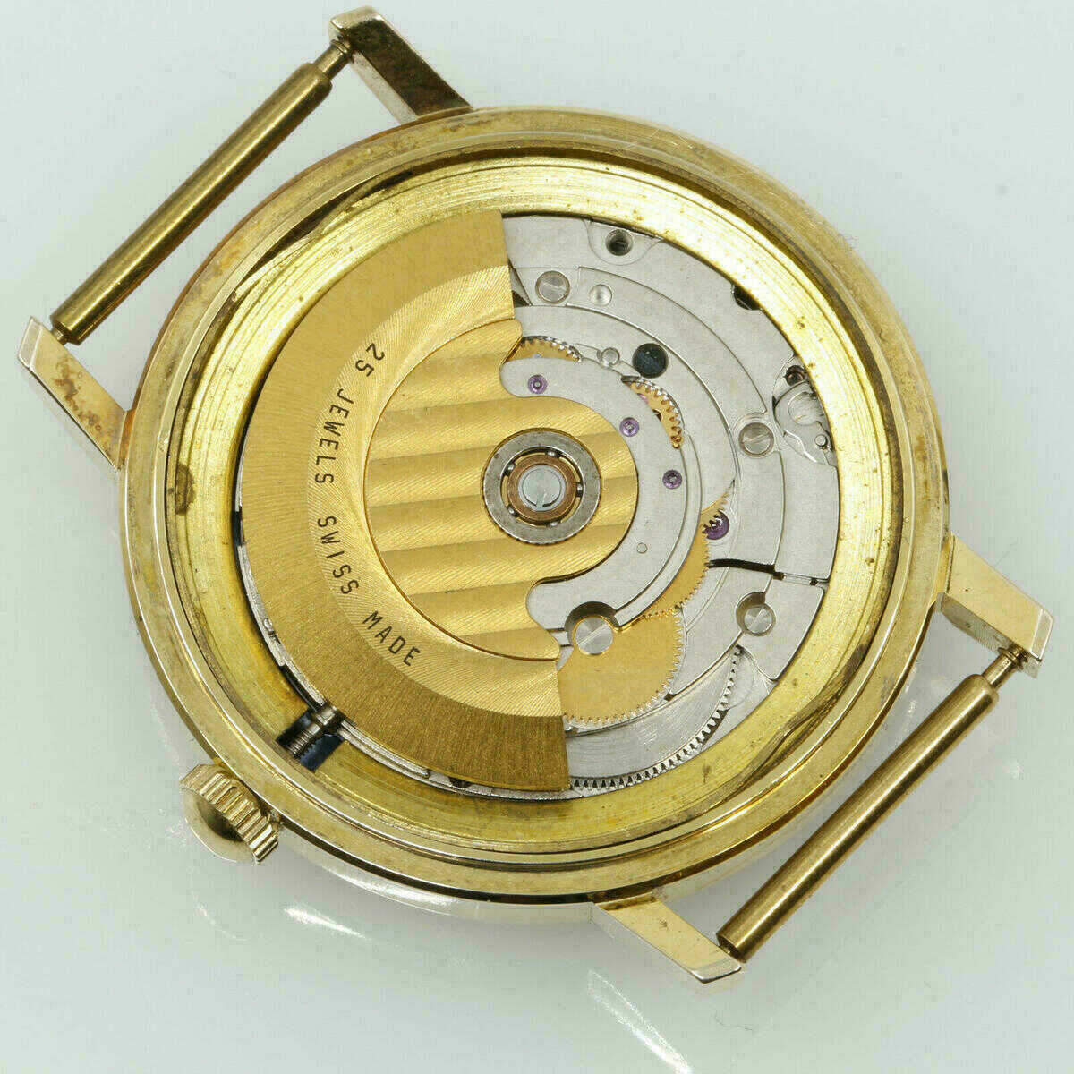 Stainless Steel Watch Case, Steel Case Back, May Fit ETA 2836-2, Antimagnetic – NOS – image 10