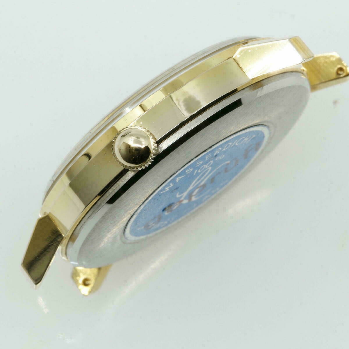 Stainless Steel Watch Case, Steel Case Back, May Fit ETA 2836-2, Antimagnetic – NOS – image 3