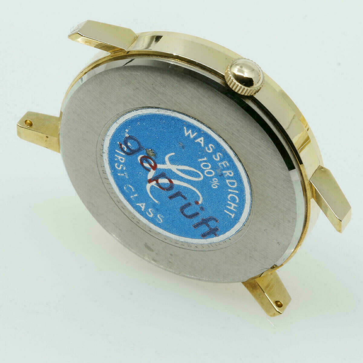 Stainless Steel Watch Case, Steel Case Back, May Fit ETA 2836-2, Antimagnetic – NOS – image 5
