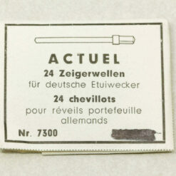Zeigerwellen für deutsche Etuiwecker / 24 chevillots #25 – Bild 2