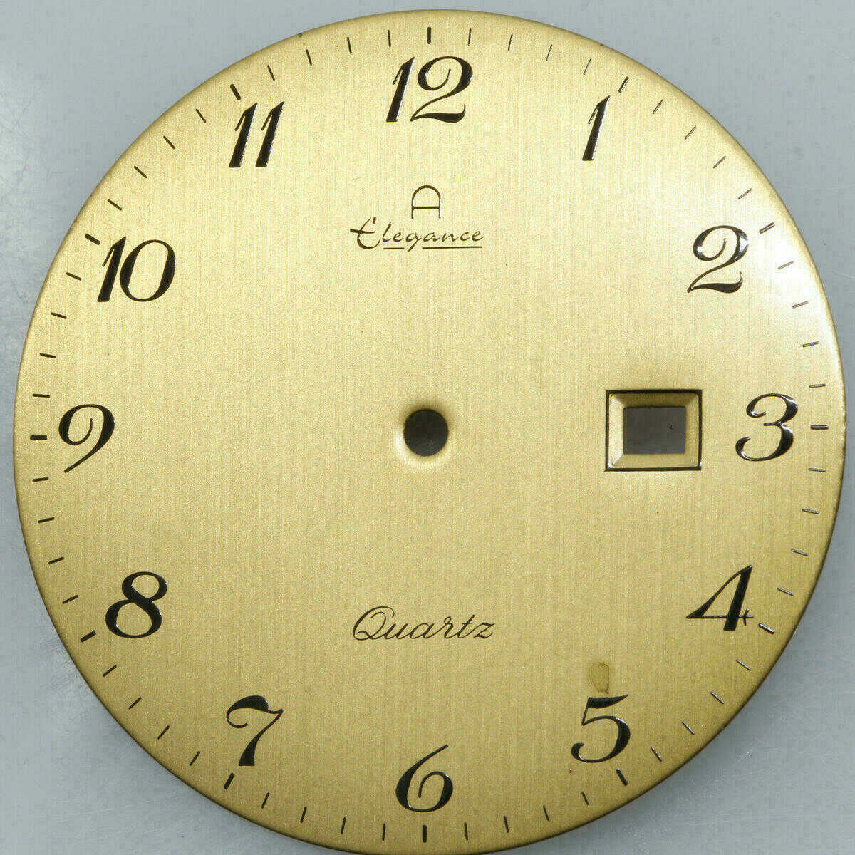 Dial for ETA 944.111, Ø 37.50 mm, Bronze, Finely Brushed – New – image 2